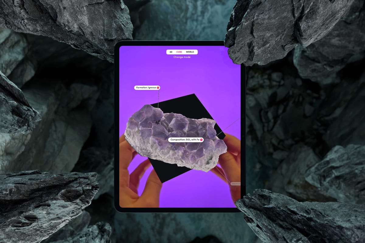 In 2025: Your Classroom should have an Augmented Reality Rock Collection