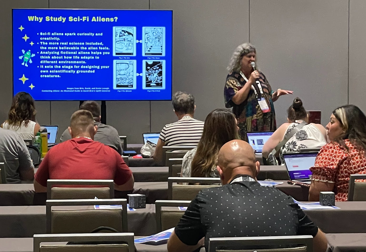 Design an Alien, Hold It in Your Hand: Exploring Exoplanets with Tinkercad and the Merge Cube