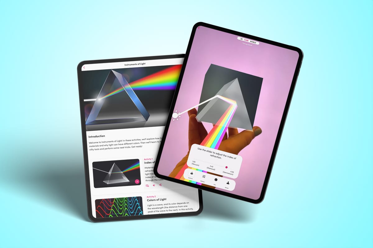 Exploring Electromagnetic Radiation with Hands-On AR