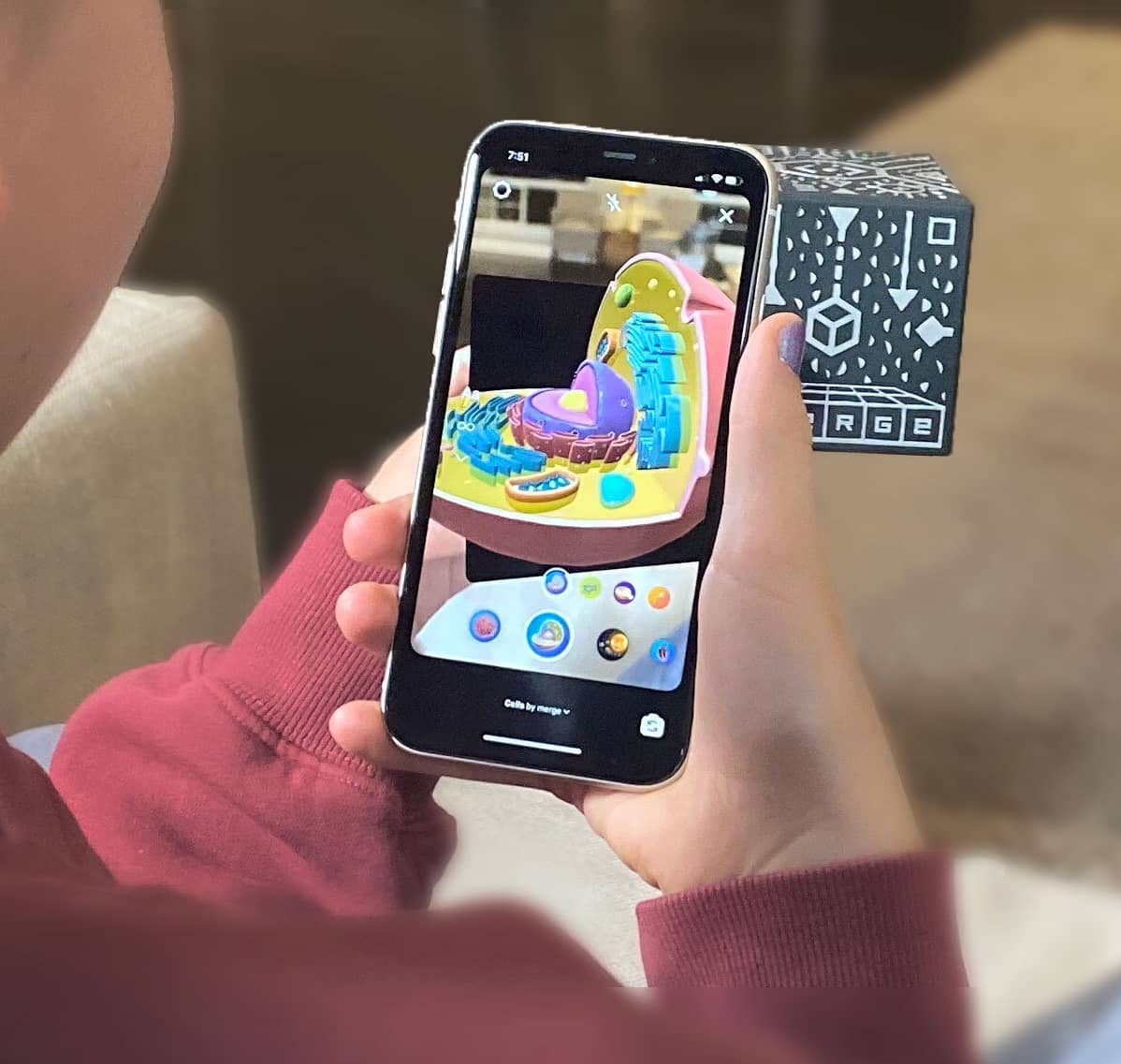 Merge Brings Hands-on Digital Teaching Aids to Instagram with Merge Cube