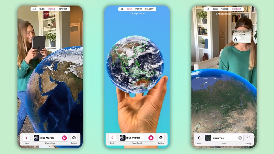Merge HoloGlobe Brings NASA and NOAA Satellite Data to Classrooms in Mixed Reality