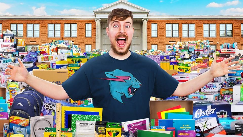 Underprivileged schools in North Carolina got a ton of Merge Cubes thanks to Mr. Beast